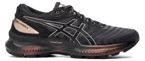 Zapatillas Running Mujer Asics Gel-Nimbus 22 Platinum Negro