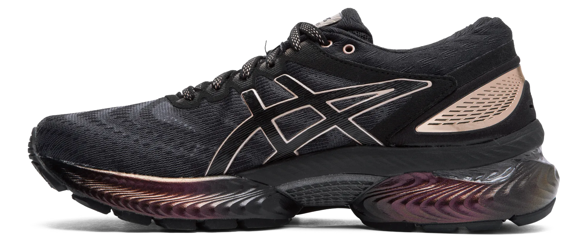 Zapatillas Running Mujer Asics Gel-Nimbus 22 Platinum Negro