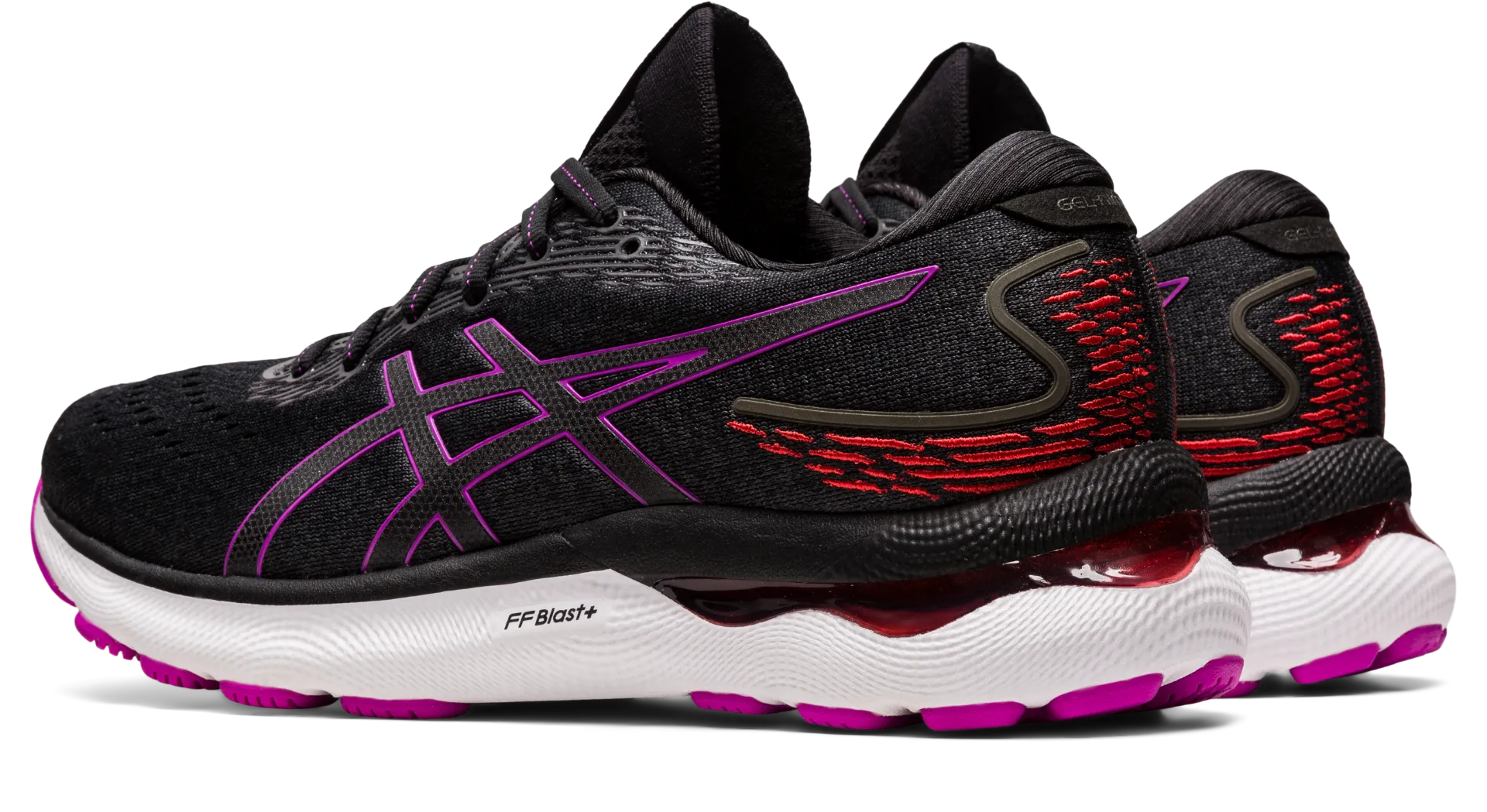 Zapatillas Running Mujer Asics Gel-Nimbus 24 Negra