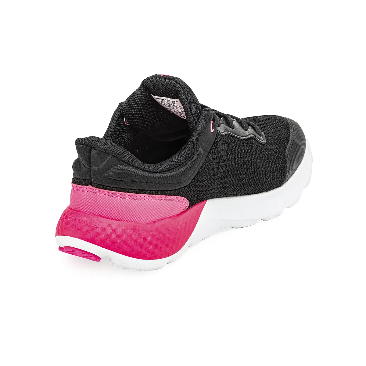 Zapatillas Running Under Armour Charged Escape 4 Niña Negra